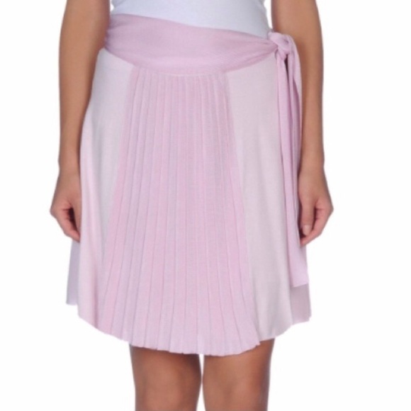 Emporio Armani Pleated Sash Skirt black 40 small - Picture 3 of 10